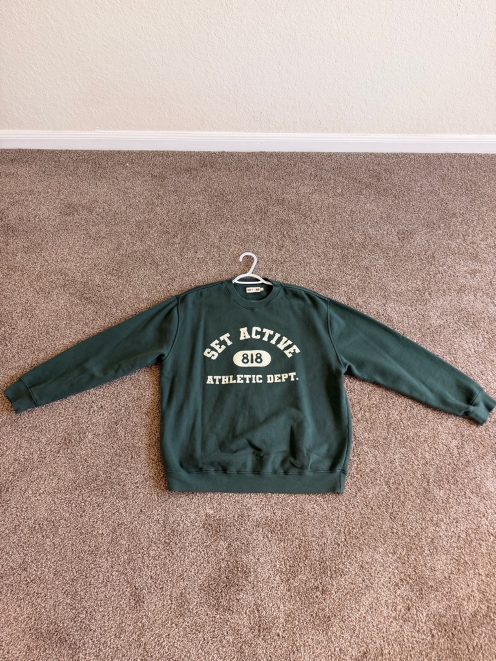 SET Active x 818 Ltd. Ed. Green Crewneck Sweatshirt
